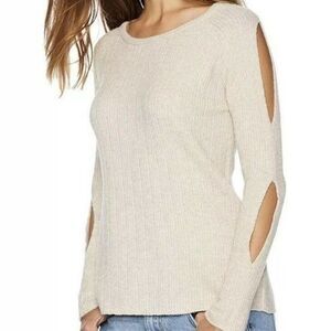 BB Dakota Underneath It All Open Shoulder Sweater